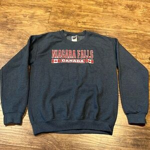 Niagara Falls Canada Gildan crew neck sweater